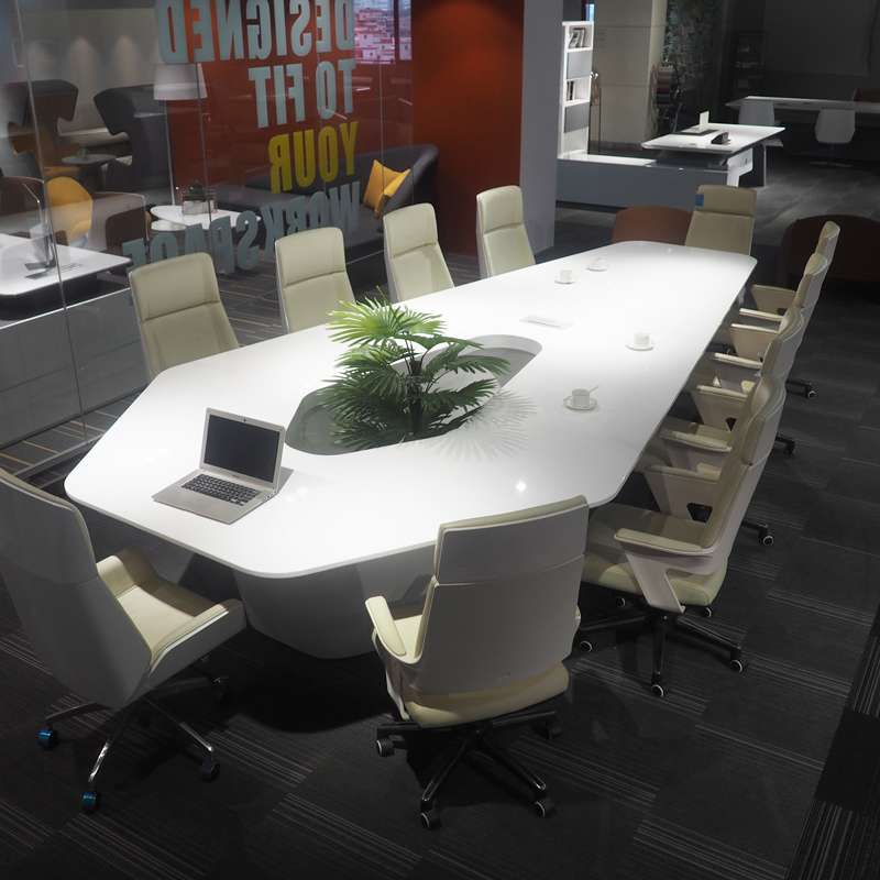 Modern White High Tech Smart O - Office Tech Furniture 评论和价格
