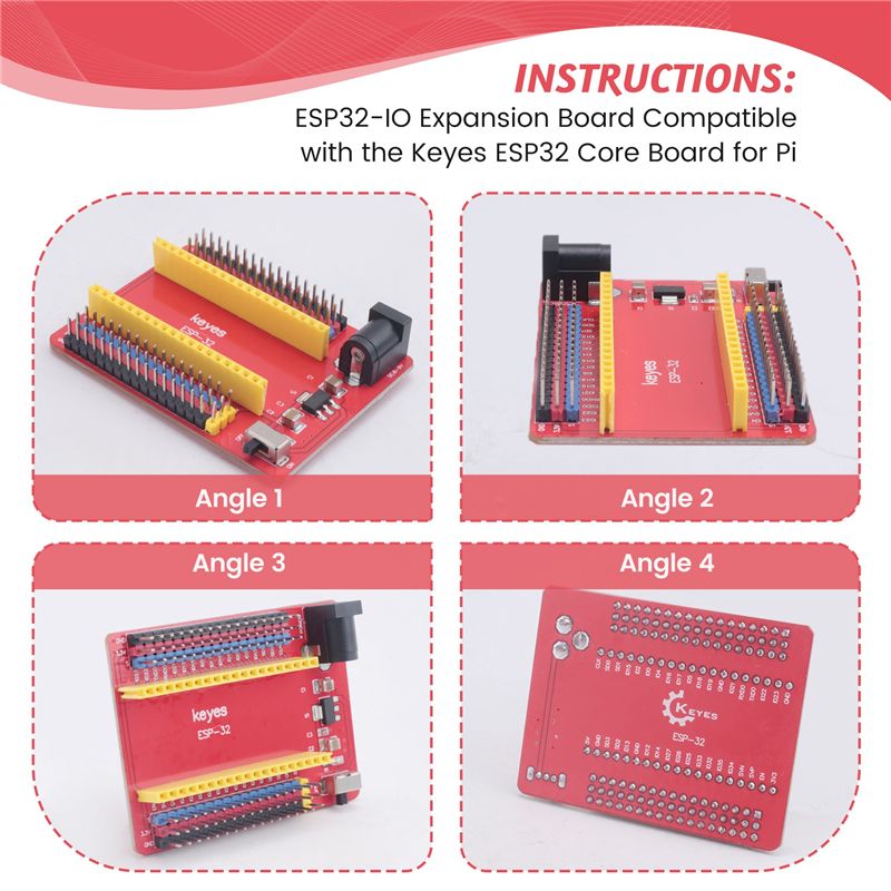 A01E-ESP32-IO Expansion Board  - Raspberry Pi Keyboard 评论和价格