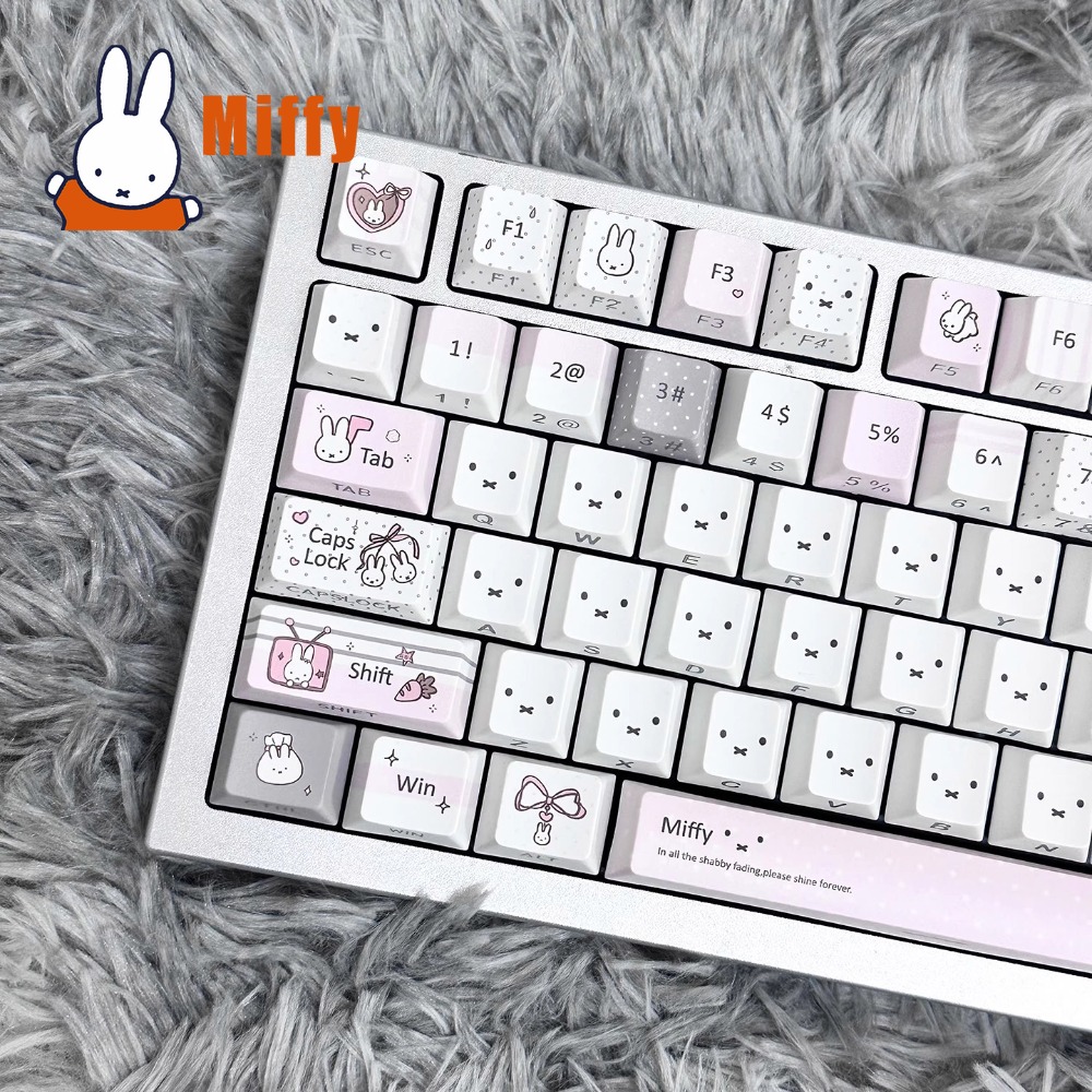 Kawaii Miffy Mechanical Keyboa - Office Tech 评论和价格