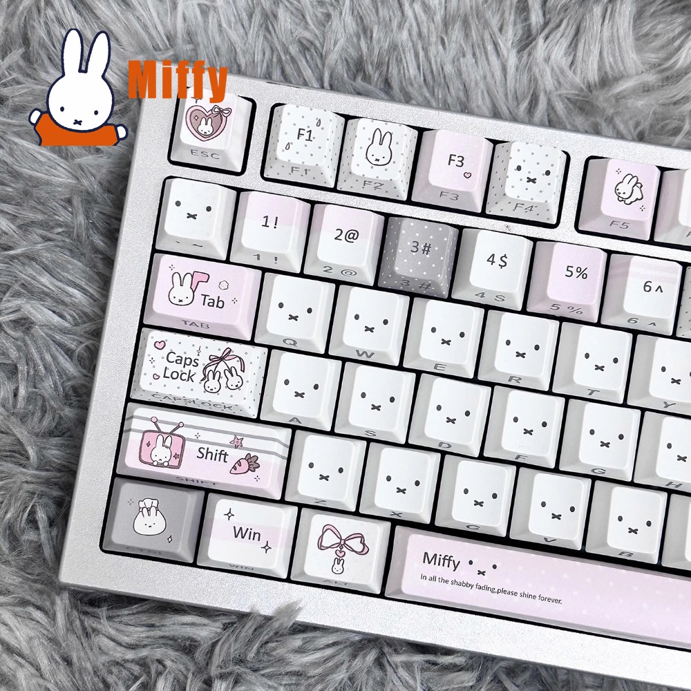 Kawaii Miffy Mechanical Keyboa - Office Tech 评论和价格