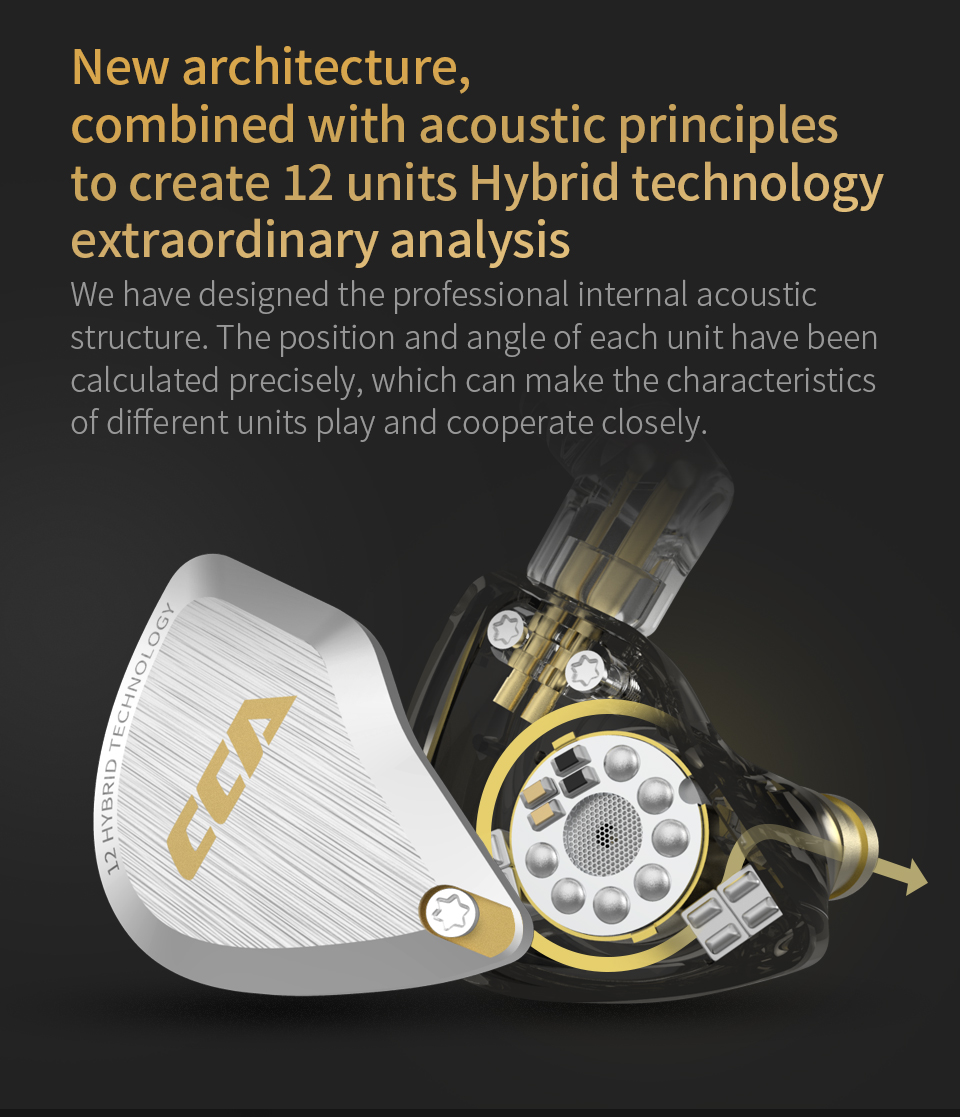 CCA C12 in Ear Metal Headphone - Office Work Tech 评论和价格