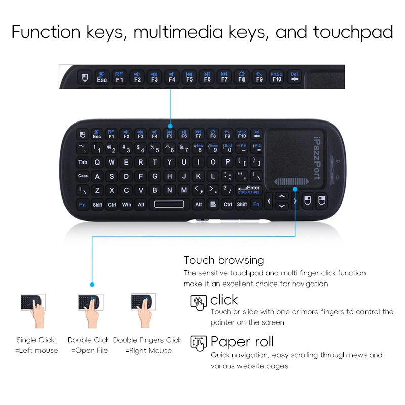 Wireless Mini  Keyboard  Bluet - Raspberry Pi Keyboard 评论和价格