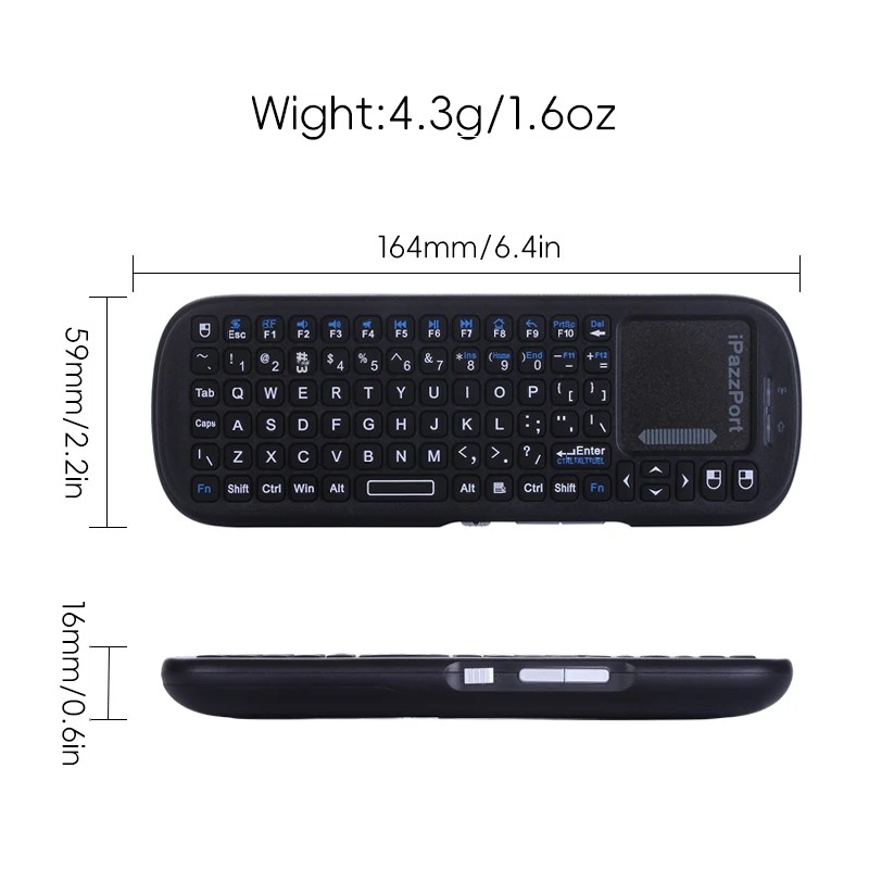 Wireless Mini  Keyboard  Bluet - Raspberry Pi Keyboard 评论和价格