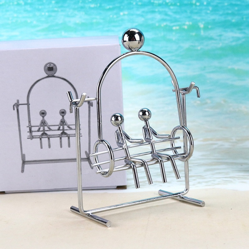 1PC Lovers Swing Kinetic Art B - Office Tech 评论和价格