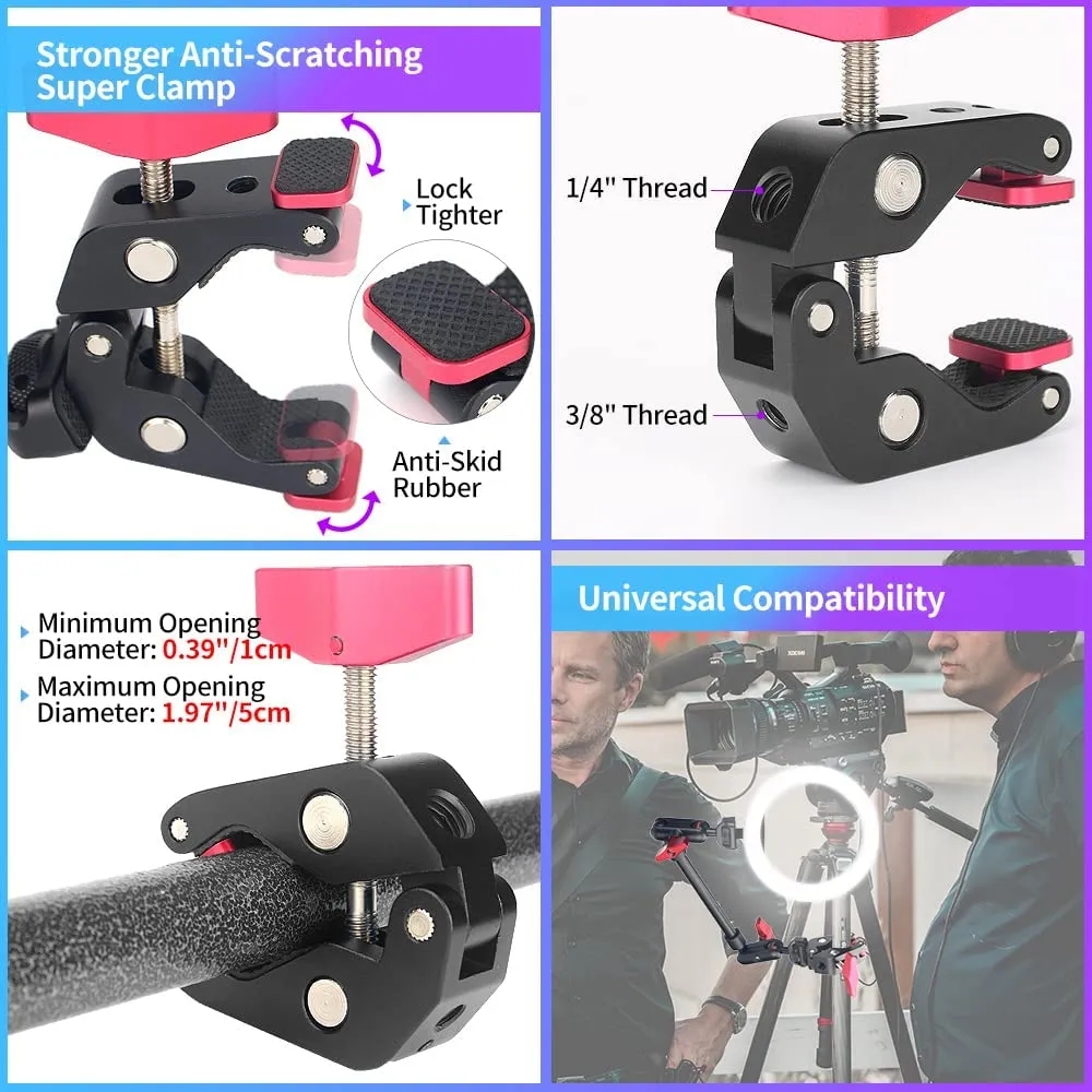Camera Magic Arm with Super Cl - Webcam Stand Clip 评论和价格