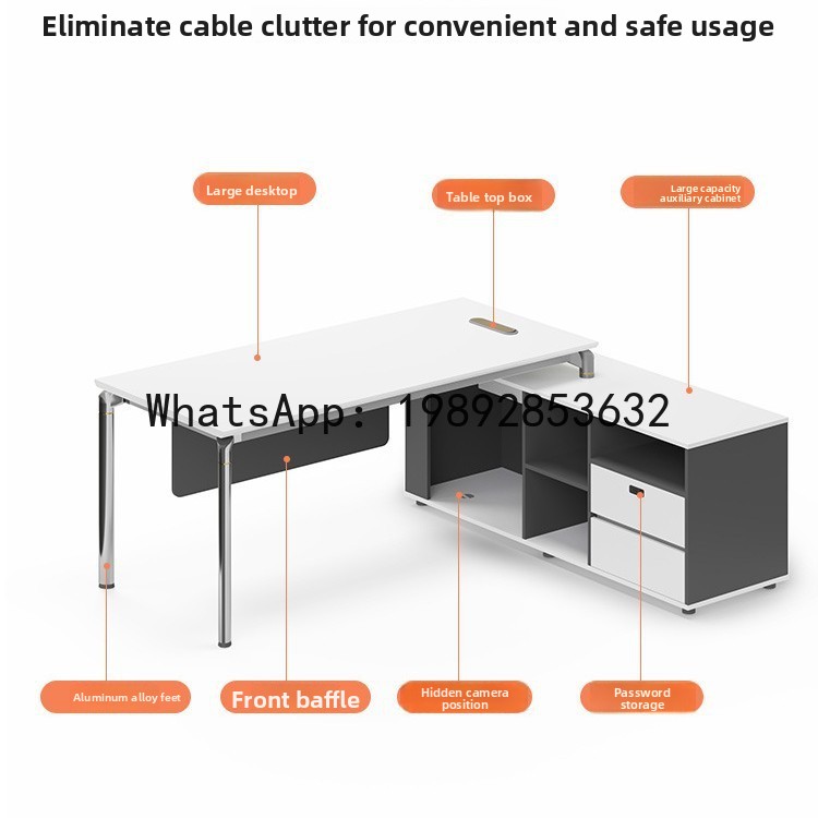 YFY Office Desk Simple Modern  - Office Tech Furniture 评论和价格