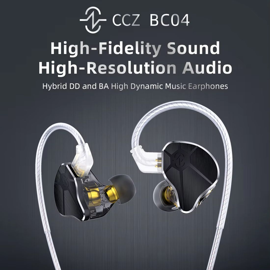 CCZ BC04 1DD+1BA Hybrid IEM He - Office Work Tech 评论和价格