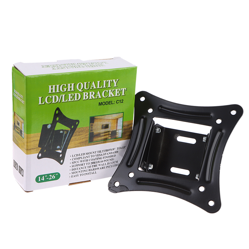 1 Set 14-27Inch TV Mounts LCD  - Flat Panel Mount Tilt 评论和价格