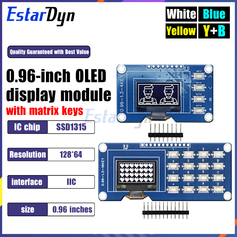 0.96 Inch OLED Display with 4x - Raspberry Pi Keyboard 评论和价格