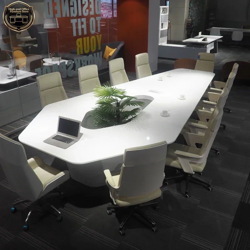 Modern White High Tech Smart O - Office Tech Furniture 评论和价格