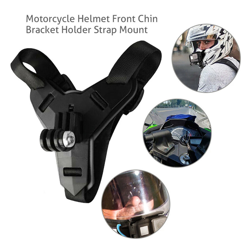 Motorcycle Helmet Chin Strap M - Webcam Stand Clip 评论和价格