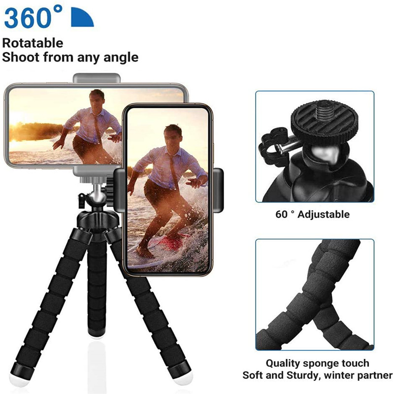 Mini Universal Octopus Tripod  - Webcam Stand Clip 评论和价格