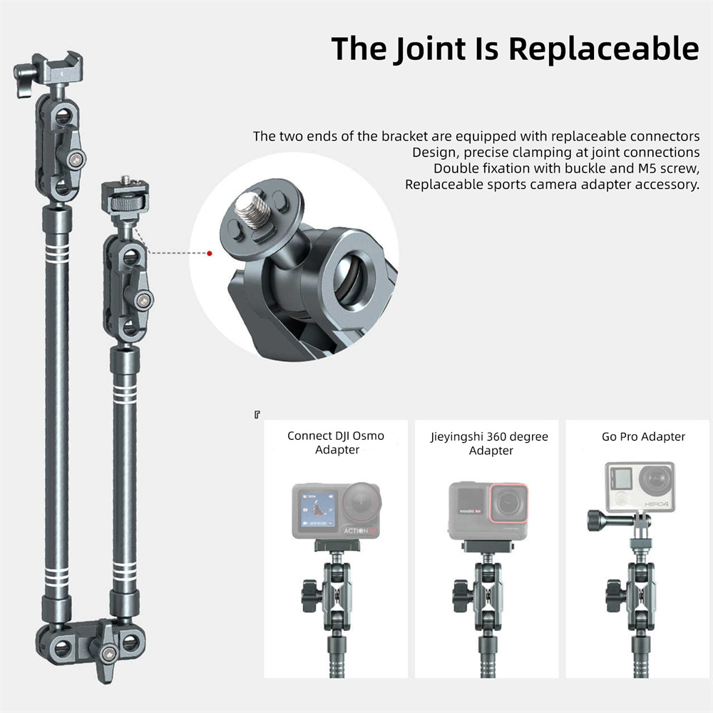 LEAPLIGHT Magic Arm W Clamp, O - Webcam Stand Clip 评论和价格