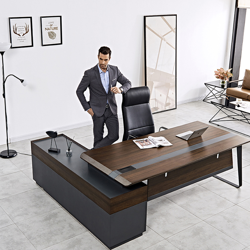 Modern Luxury Wooden Office De - Office Tech Furniture 评论和价格