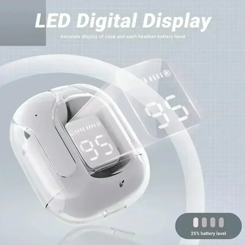 Wireless Mini Earbuds LED Powe - Office Work Tech 评论和价格