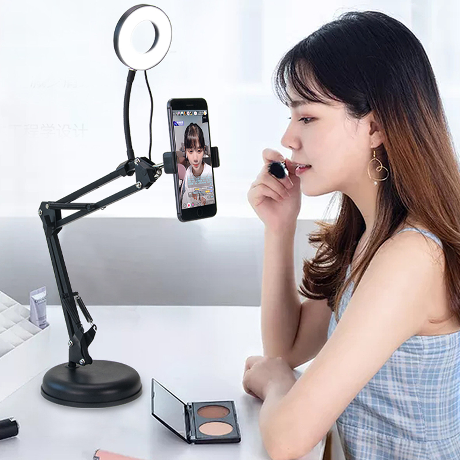 1Set Camera Stand Iron Suspens - Webcam Stand Clip 评论和价格