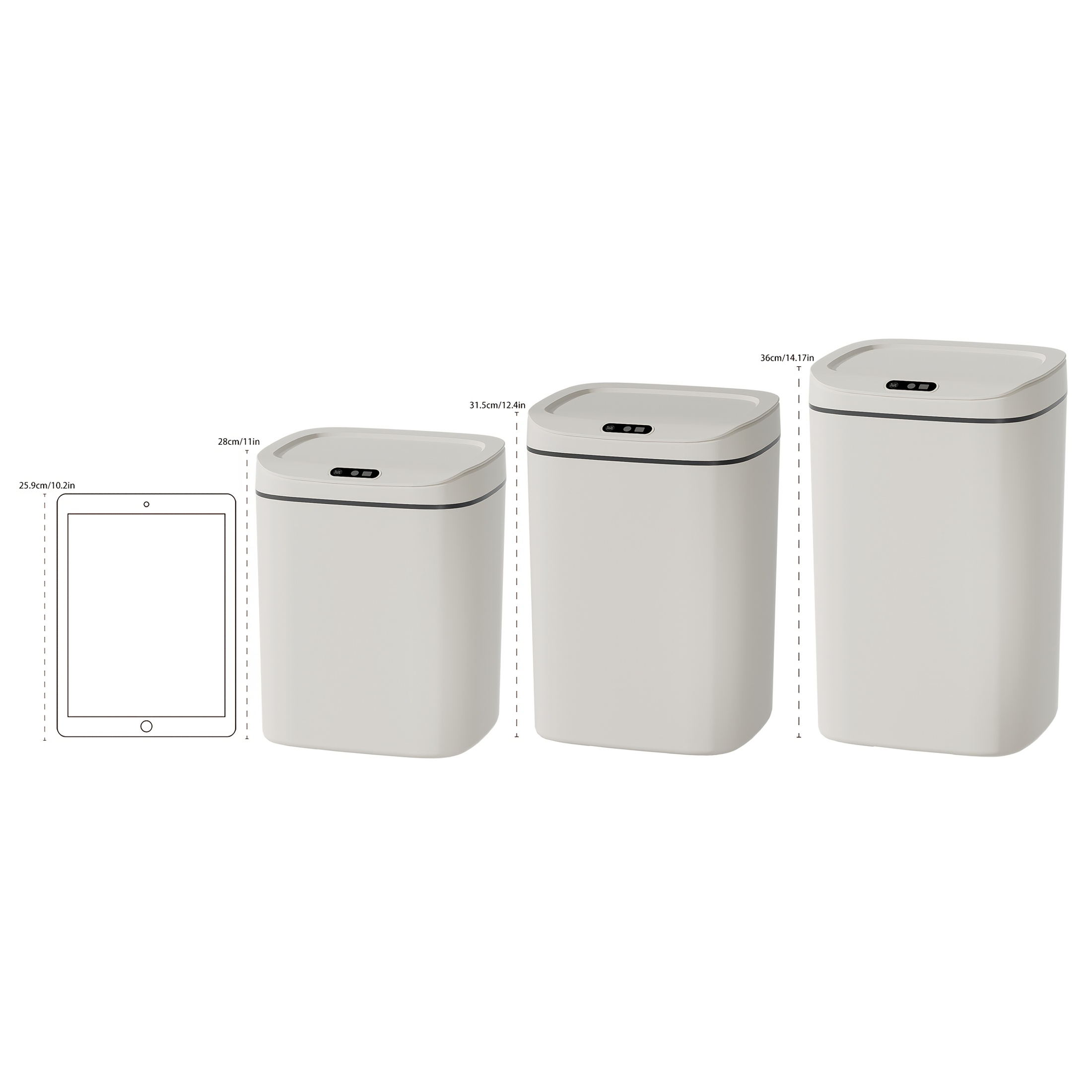 Hands-Free Smart Trash Can wit - Office Work Tech 评论和价格