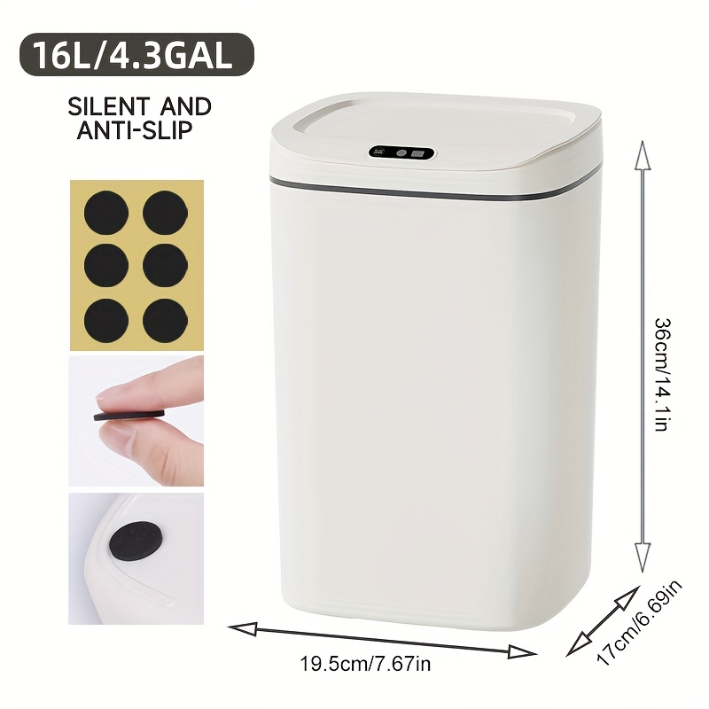 Hands-Free Smart Trash Can wit - Office Work Tech 评论和价格