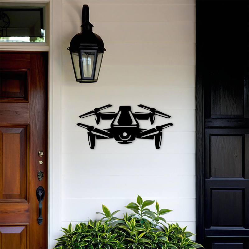 Modern Drone Silhouette Alumin - Office Tech 评论和价格