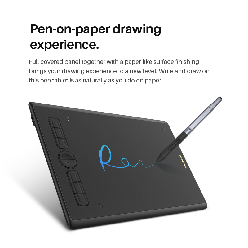 Huion H580X Graphics Tablet Di - Drawing Pad Signature 评论和价格