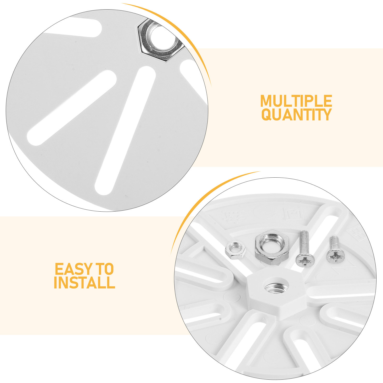 Premium Round Plate Mount Brac - Flat Panel Mount Tilt 评论和价格