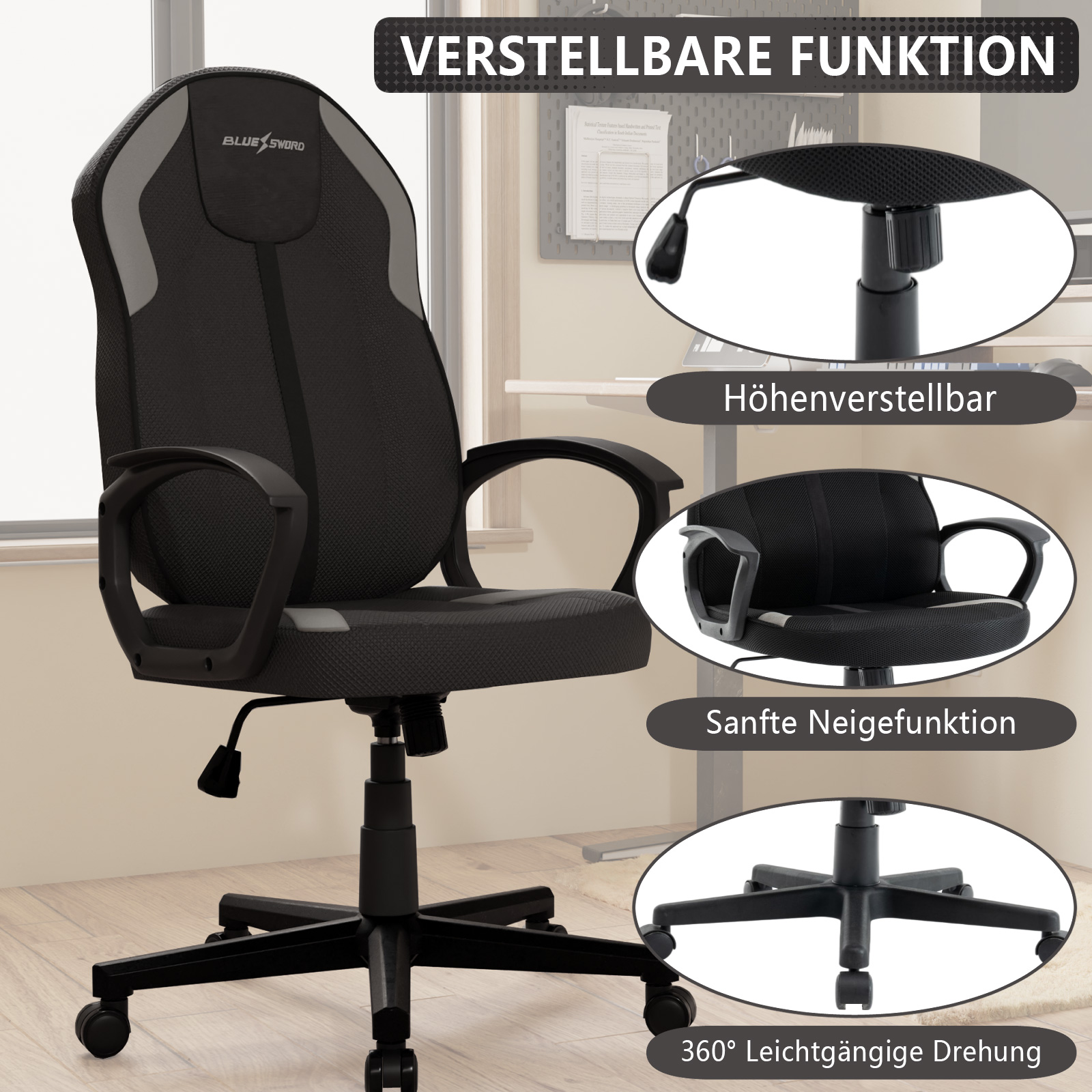 Vigosit Ergonomic Office Chair - Office Tech Furniture 评论和价格