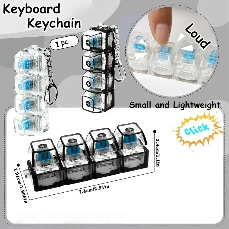 1pcs LED Keyboard Keycap Stres - Office Tech 评论和价格