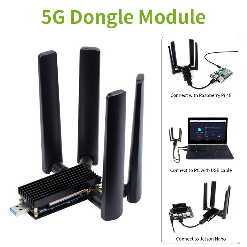 5G Dongle Module USB 3.1 to M. - Raspberry Pi Keyboard 评论和价格