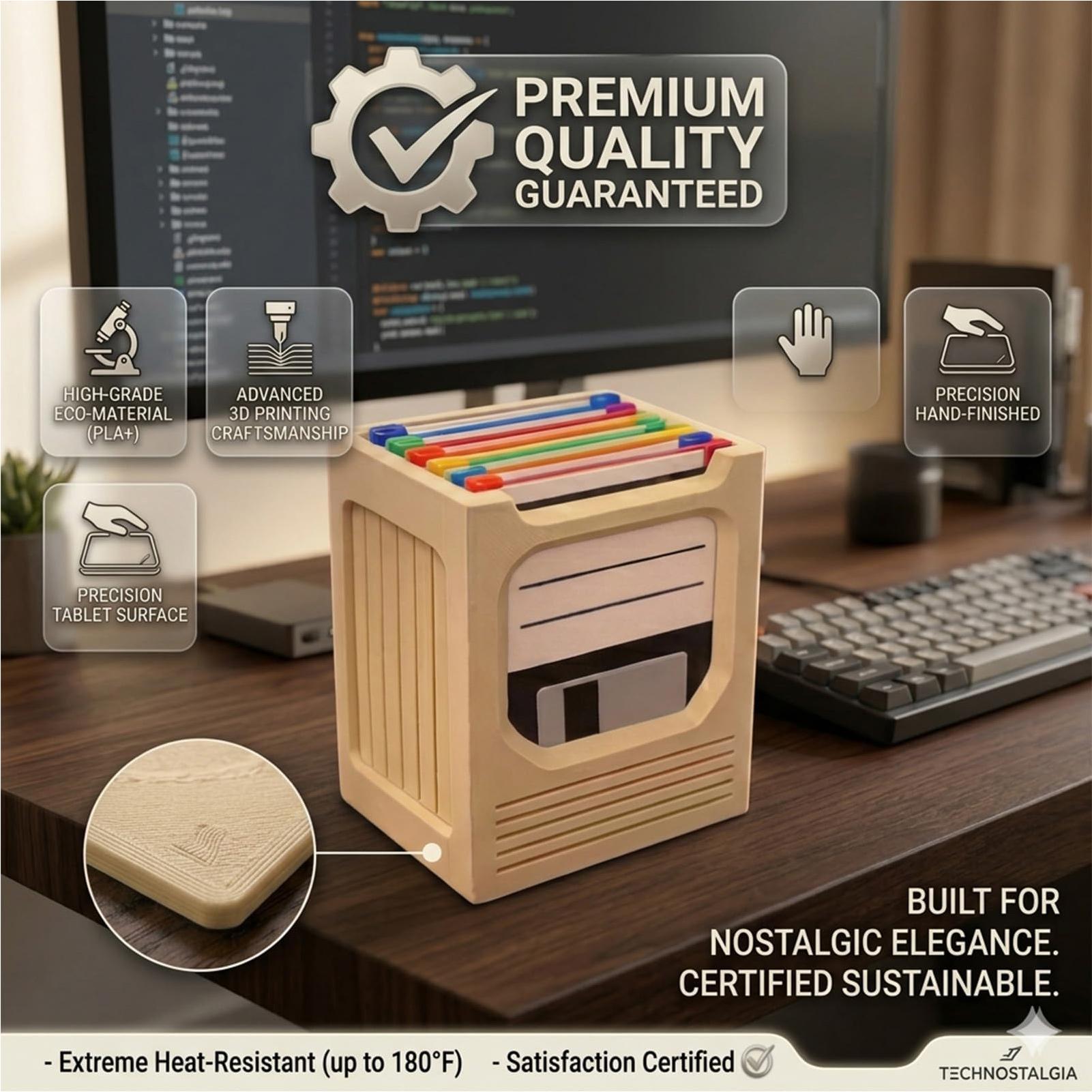 Retro Tech Coaster Holder Set  - Office Tech 评论和价格