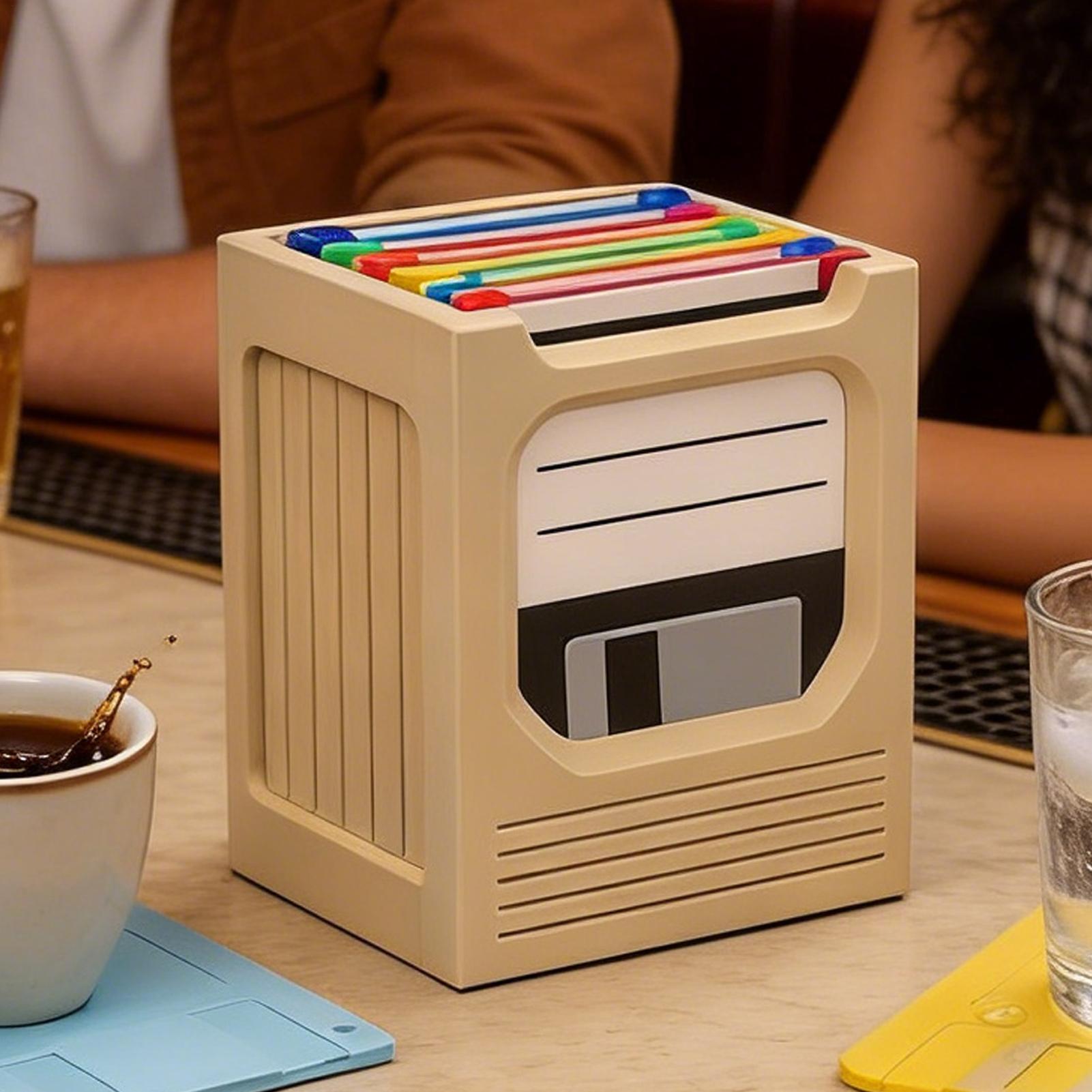Retro Tech Coaster Holder Set  - Office Tech 评论和价格
