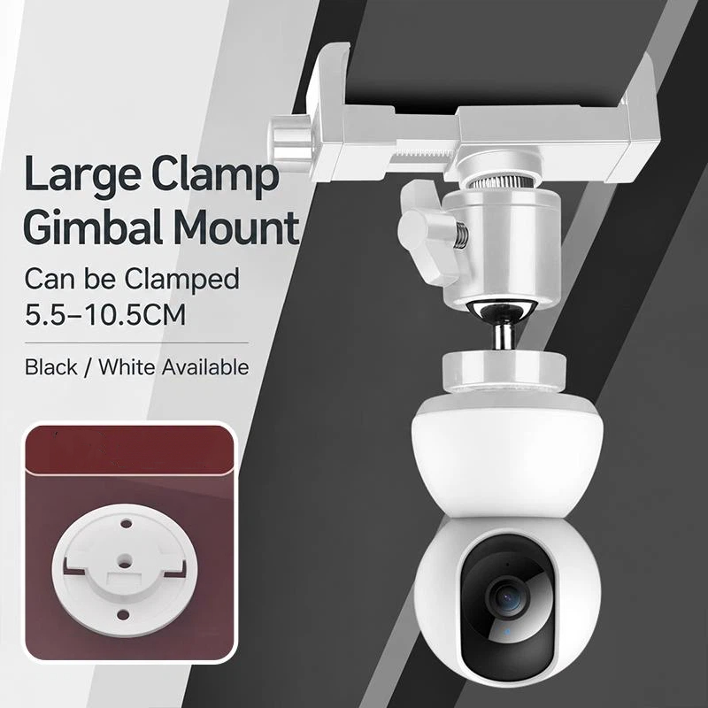 1Set 360 Rotation No Punching  - Webcam Stand Clip 评论和价格