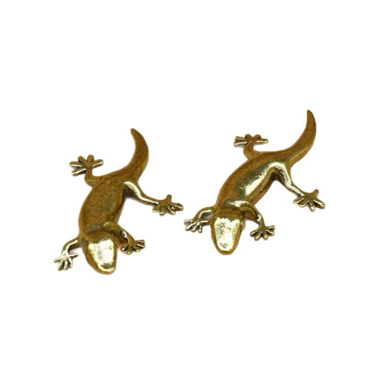 Handmade Bronze Retro Gecko Li - Office Tech 评论和价格