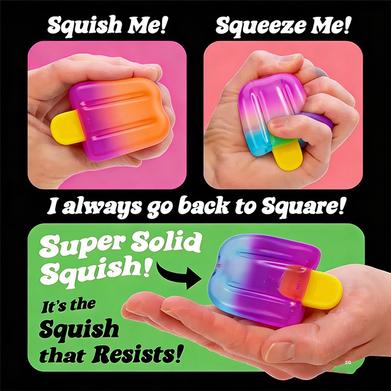 1/3pcs Ice Cream Squishy Squee - Office Tech 评论和价格