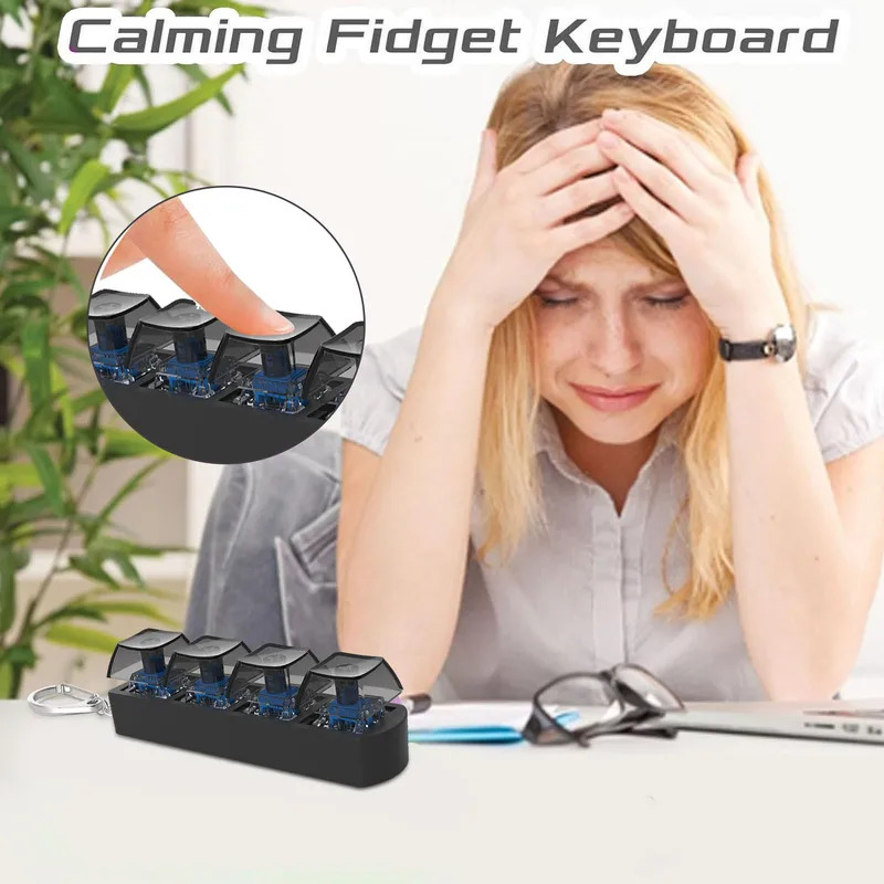 4Keys Finger Button Anti-stres - Office Tech 评论和价格