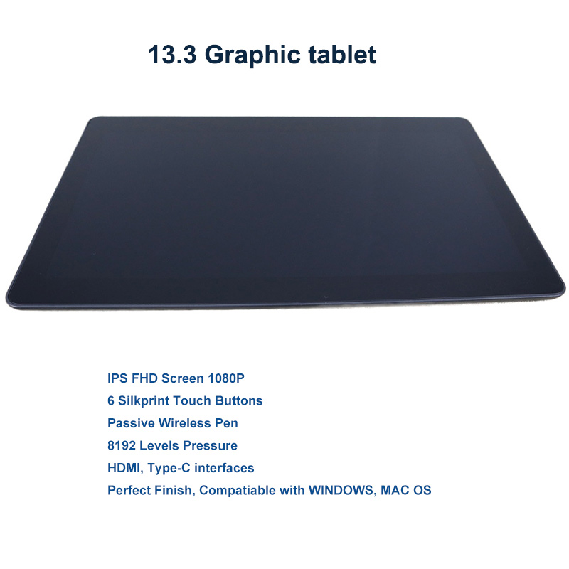 13.3 Inches Graphic Tablet 819 - Drawing Pad Signature 评论和价格